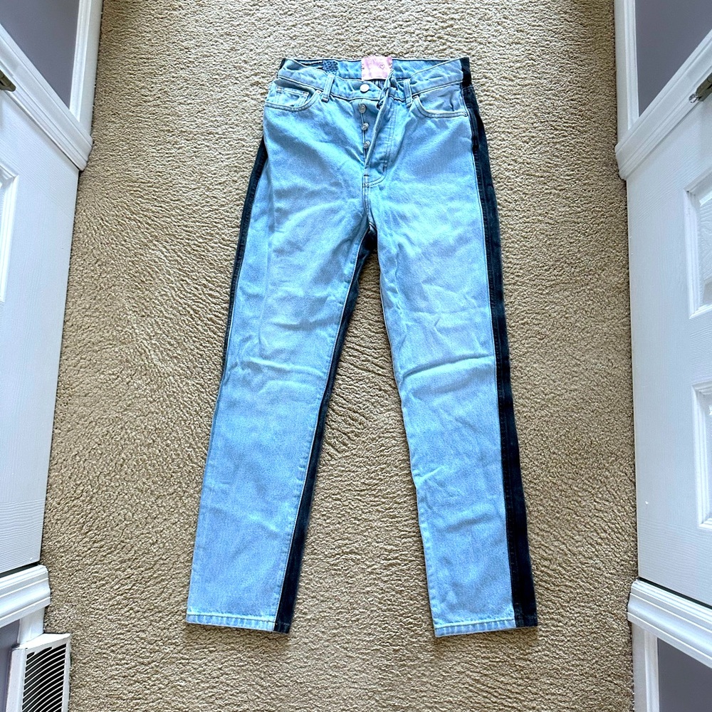Revice two tone women's jeans